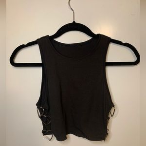 Black Crop Top